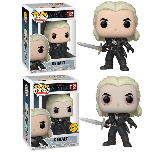 POP figur The Witcher Geralt 5 + 1 Chase