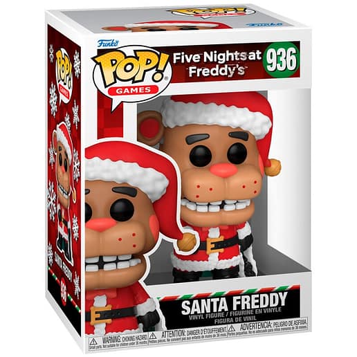 POP figure figur Five Nights at Freddys Holiday Santa Freddy