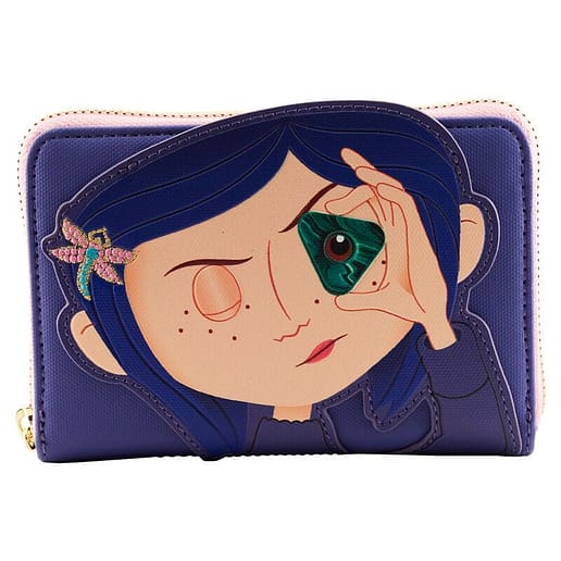 Loungefly Coraline Stars plånbok