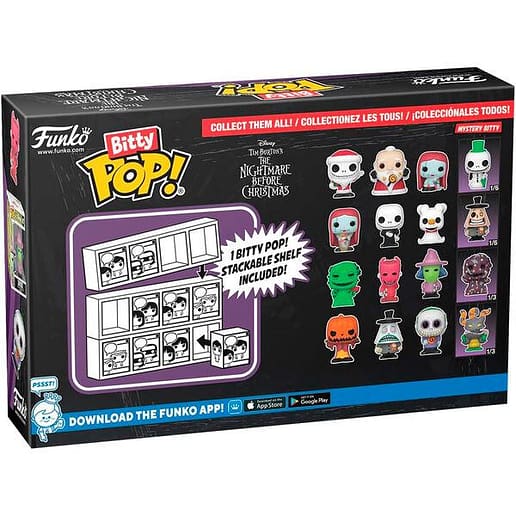 Bitty POP Disney Nightmare Before Christmas Oogie Boogie Blister 4 figurer