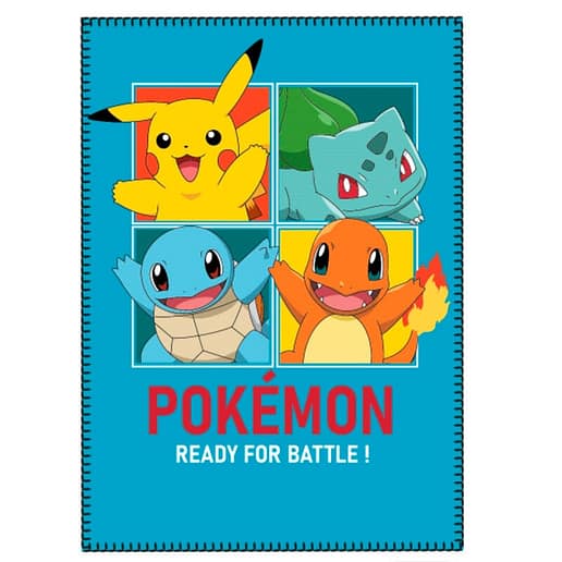 Pokemon polar blanket fleece filt