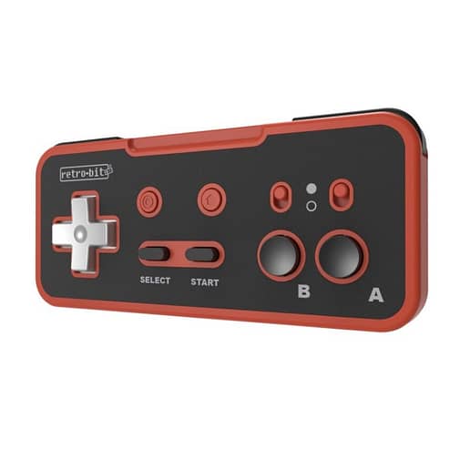 Retro-Bit Origin8 Wireless Controller Red/Black Nintendo NES & Switch