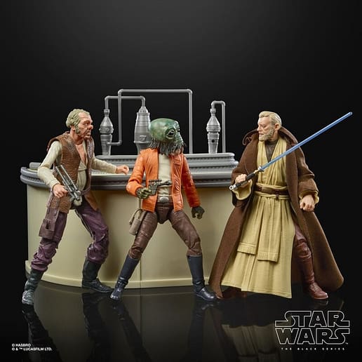 Star Wars The Black Series The Power Of The Force Cantina Showdown pack figur 15cm