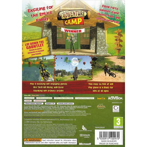 Cabelas Adventure Camp Xbox 360