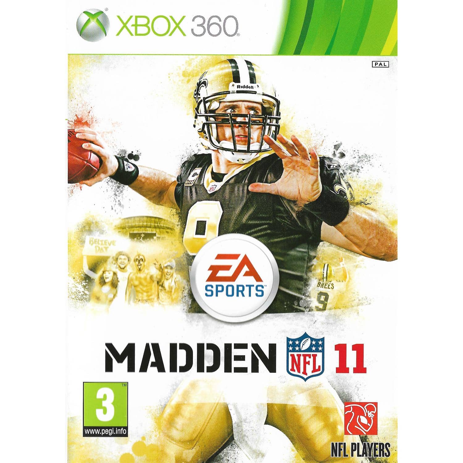 : EA Sports Madden NFL 2011 Football Video Game for Microsoft Xbox  360 : Video Games