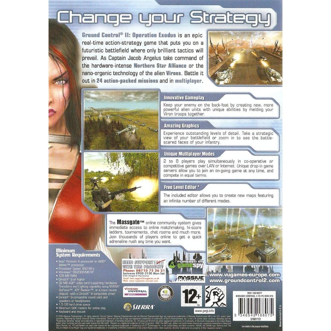 Ground Control II Operation Exodus PC CD (Begagnad) RetroDungeon