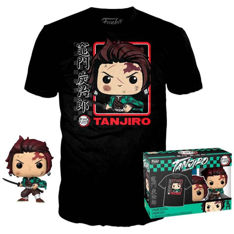 Set POP & Tee Demon Slayer Kitmesu no Yaiba Tanjiro (Small)