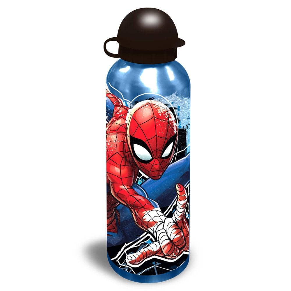 Marvel Spiderman flaska aluminium blandade 500ml