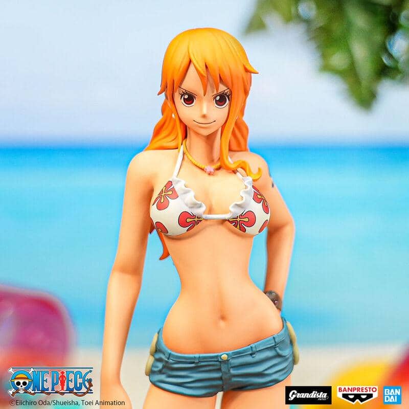 One Piece Nero Nami Grandista figur 28cm