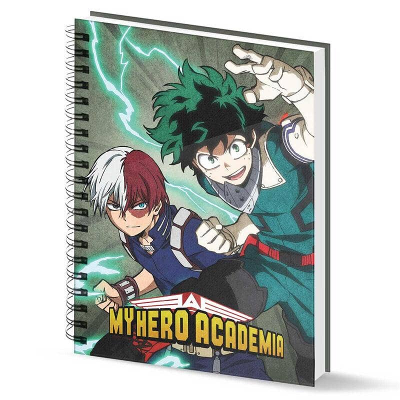 My Hero Academia Battle A4 notebook