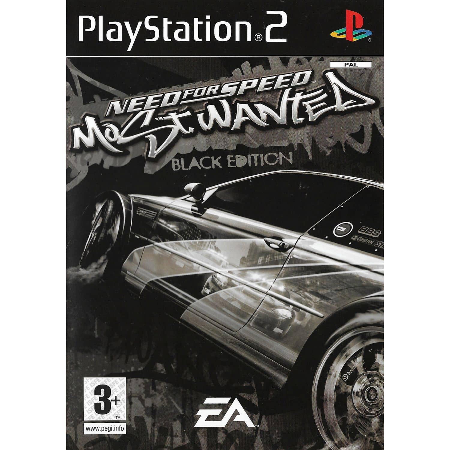 Need for Speed Most Wanted Black Edition Playstation 2 PS2 (Begagnad)