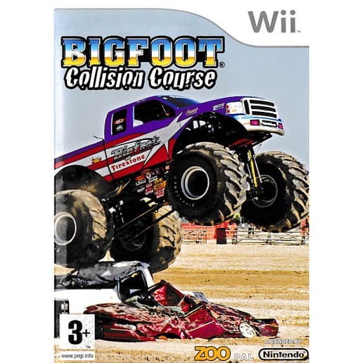 Bigfoot Collision Course Nintendo Wii (Begagnad)
