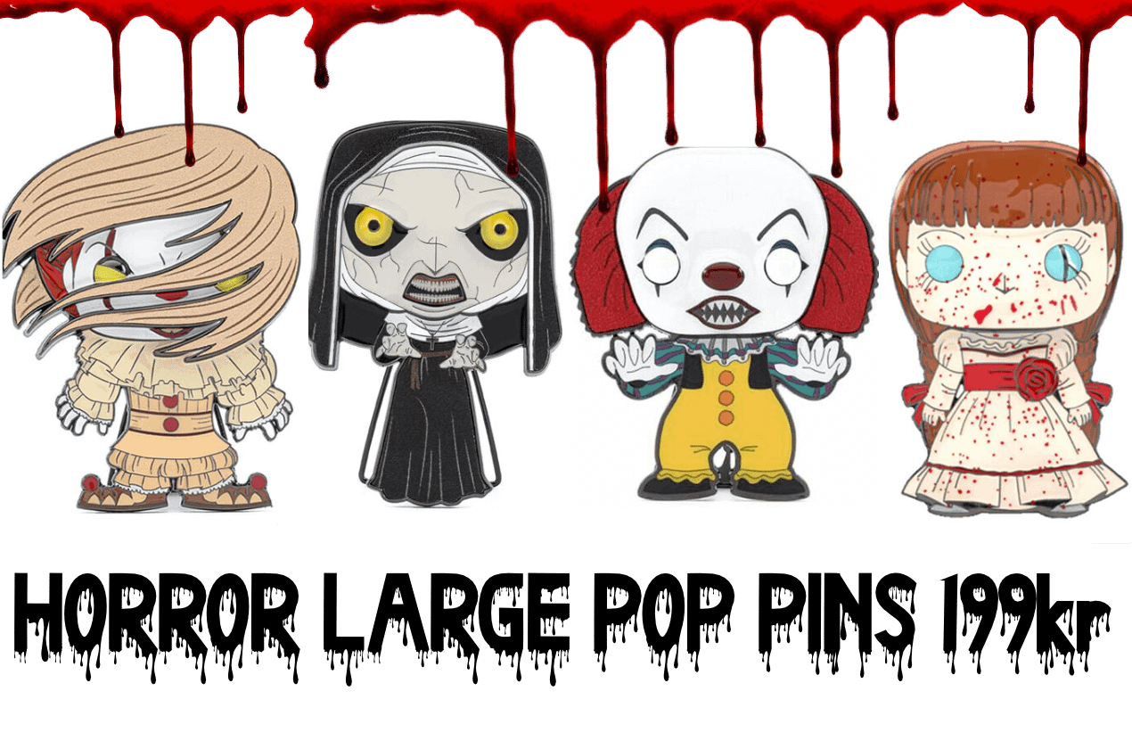 Horror Large Pop Pin