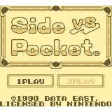 Side Pocket Gameboy (Begagnad, Endast kassett)