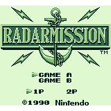 Radar Mission Nintendo Gameboy (Begagnad, Endast kassett)