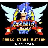 Sonic the Hedgehog Sega Game Gear (Begagnad)