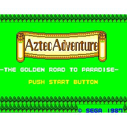 Aztec Adventure Sega Master System (Begagnad, Endast kassett)
