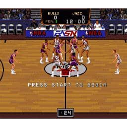 Bulls vs Blazers and the NBA Playoffs Super Nintendo (NTSC-U)