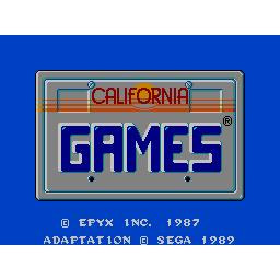 California Games Sega Master System