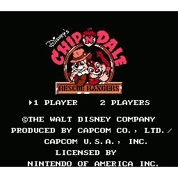 Chip n Dale Rescue Rangers Nintendo NES SCN (Begagnad)