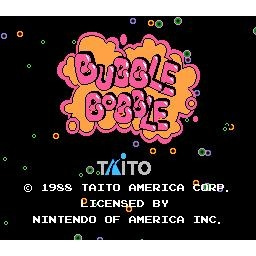 Bubble Bobble Nintendo NES SCN (Begagnad)