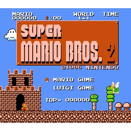 Super Mario Bros 2 Nintendo NES SCN (Begagnad)