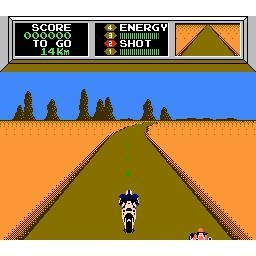 Mach Rider Nintendo NES (Begagnad)