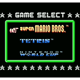 Super Mario Bros / Tetris / Nintendo World Cup Nintendo NES NOE/DAS (Begagnad)