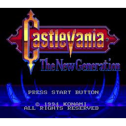 Castlevania The New Generation Sega Mega Drive (Begagnad, Endast kassett)