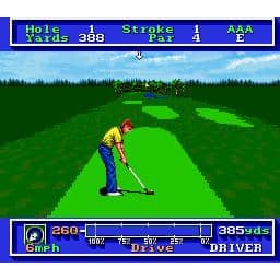PGA Tour Golf Super Nintendo (NTSC-U)