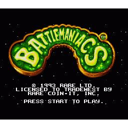 Battletoads in Battlemaniacs Super Nintendo SNES (Begagnad, Endast kassett)