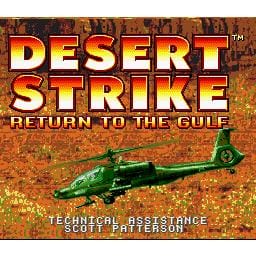 Desert Strike Return to the Gulf Super Nintendo SNES (Begagnad, Endast kassett)