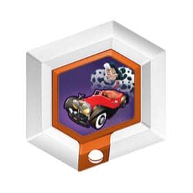 Disney Infinity 1.0 Hexagonal Power Disc Cruella De Vil's Car