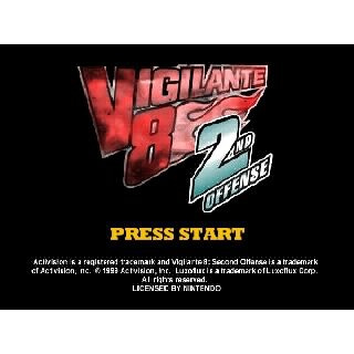 Vigilante 8 2nd Offense Nintendo 64 UKV (Begagnad)