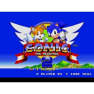 Sonic The Hedgehog 2 Sega Mega Drive (Begagnad, Endast kassett)