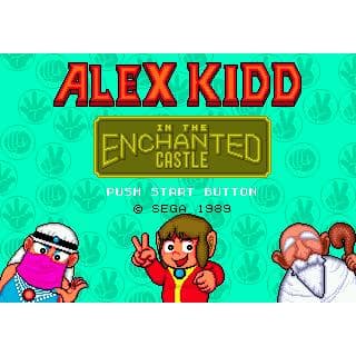 Alex Kidd in the Enchanted Castle Sega Mega Drive (Begagnad, Endast kort)