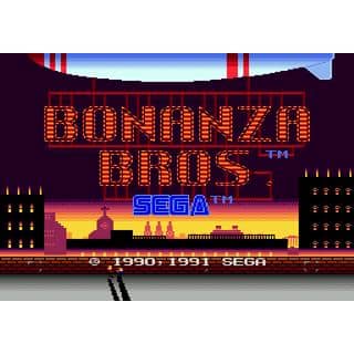 Bonanza Bros Sega Mega Drive (Begagnad, Endast kassett)