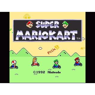 Super Mario Kart Super Nintendo SNES (Begagnad, Endast kassett)