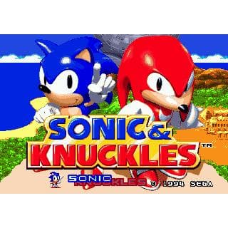 Sonic & Knuckles Sega Mega Drive (Begagnad, Endast kassett)