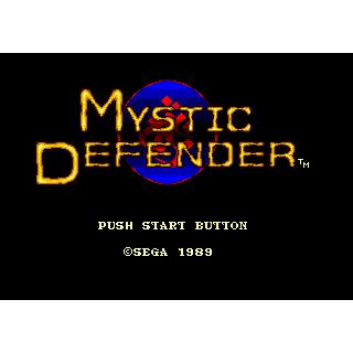 Mystic Defender Sega Mega Drive (Begagnad, Endast kassett)