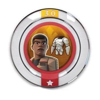 Disney Infinity 3.0 Round Power Disc Finn's Stormtrooper Costume