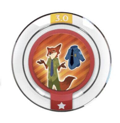 Disney Infinity 3.0 Round Power Disc Officer Nick Wilde