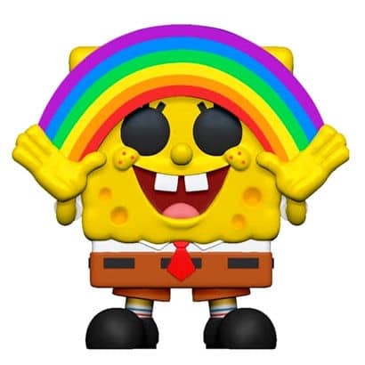 POP figure figur Spongebob Rainbow