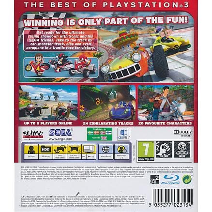 Sonic & Sega ASR Essentials PS3