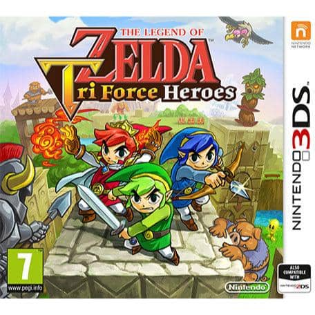 The Legend of Zelda Tri Force Heroes Nintendo 3DS (Begagnad)