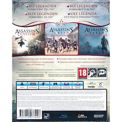 Assassins Creed Ezio Coll. PS4