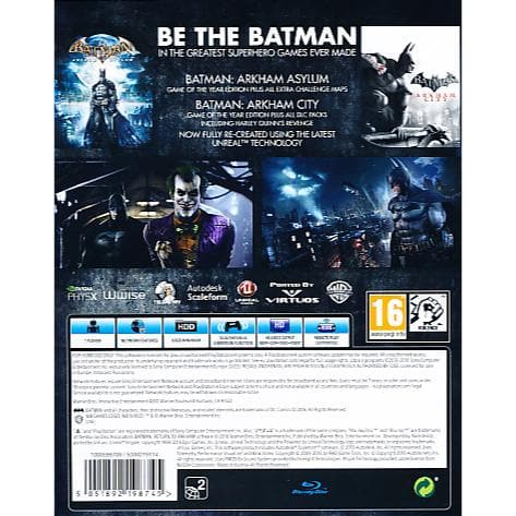 Batman Return to Arkham PS4