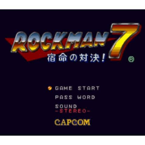 Rockman 7 Super Famicom (NTSC-J)