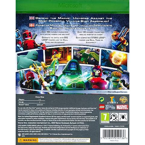 Lego Marvel Superheroes XBO