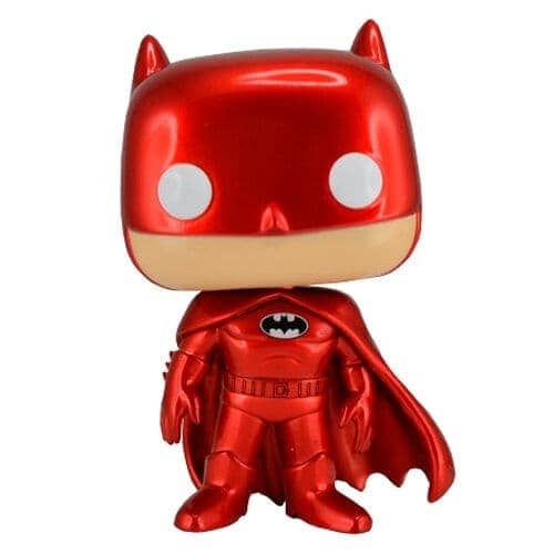 POP figur DC Comics Batman Red Metallic Exclusive